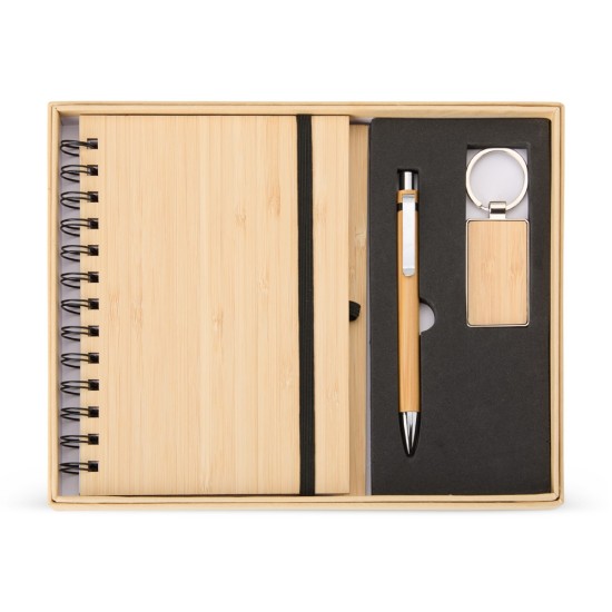 Kit Executivo Ecológico 3 Peças Personalizado 07048B