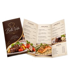 Menu de Papel Personalizado