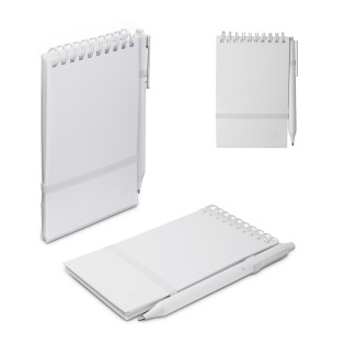 Mini Caderno A6 Capa em PP com caneta Personalizado BL028 