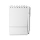 Mini Caderno A6 Capa em PP com caneta Personalizado BL028 
