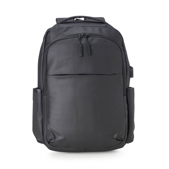 Mochila Couro Sintético USB 20 Litros Personalizada 20061