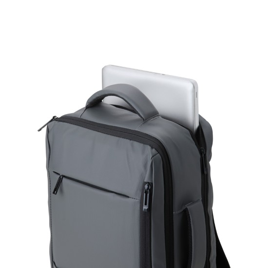 Mochila Couro Sintético USB 23 Litros Personalizada 01902