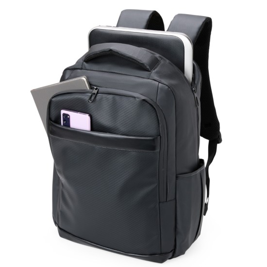 Mochila Couro Sintético USB 36 Litros Personalizada 08172