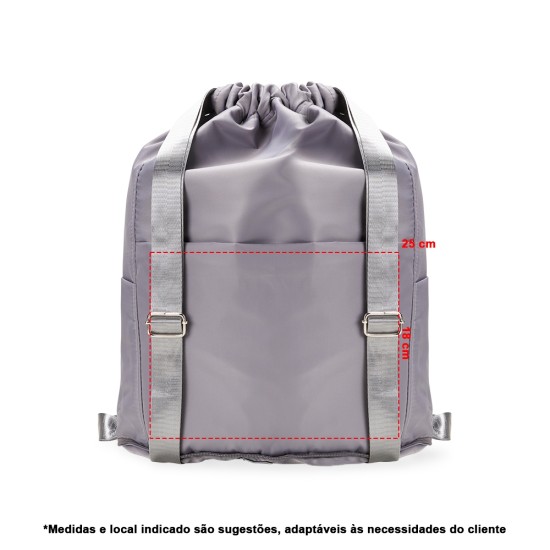 Mochila Saco Poliéster Personalizada 05070