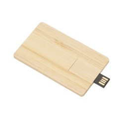 Pen Card de Bambu 4GB Personalizado 039-4GB