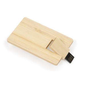 Pen Card de Bambu 4GB Personalizado 039-4GB
