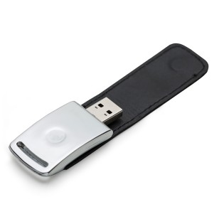 Pen Couro de Couro 4GB Personalizado 055