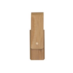 Pen Drive Giratório Bambu Personalizado 034