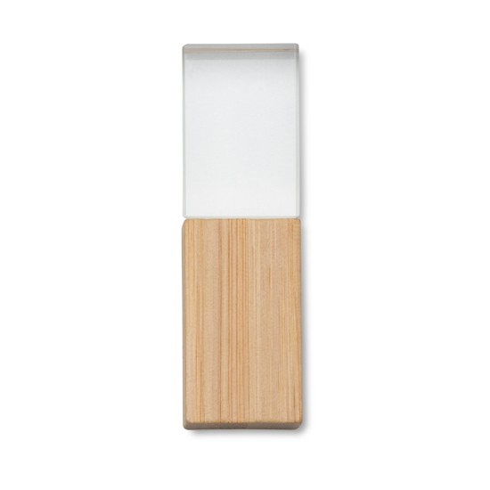Pen Drive Cristal Bambu Personalizado 00064-4GB/8GB