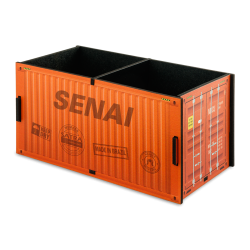 Caixa Container Grande de MDF 17x9x9cm Personalizado