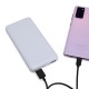 Power Bank 10.000mAh com Indicador LED Personalizado 08188