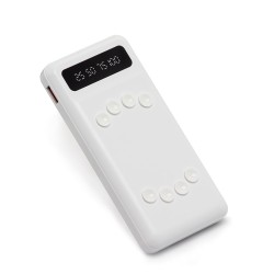Power Bank 10.000mAh com Lanterna e Multissaídas Promocional 08009