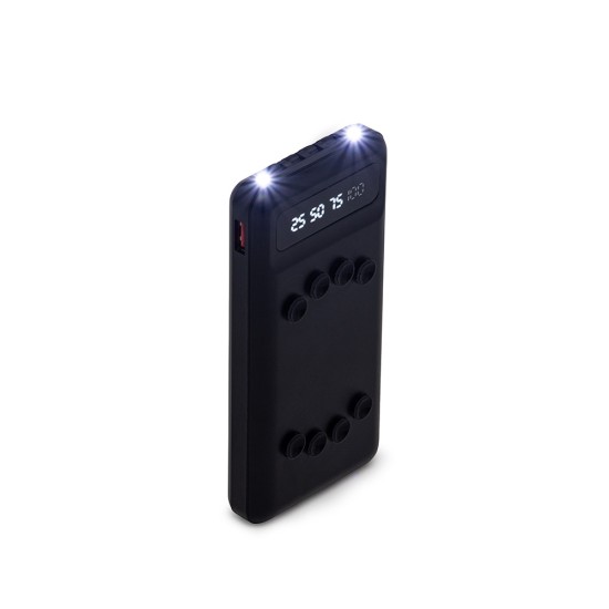 Power Bank 10.000mAh com Lanterna e Multissaídas Promocional 08009