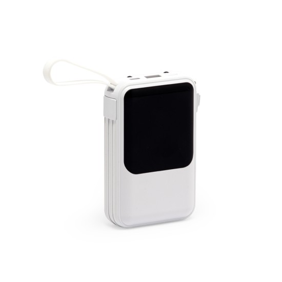 Power Bank 10.000mAh com Lanterna e Multissaídas 08011