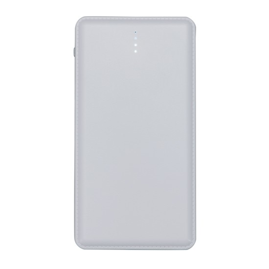 Power Bank Plástico Slim com Indicador Led Personalizado 02033