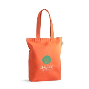 Sacola Algodão e Poliéster Reciclado 38x42x10cm Praga Personalizada 92371