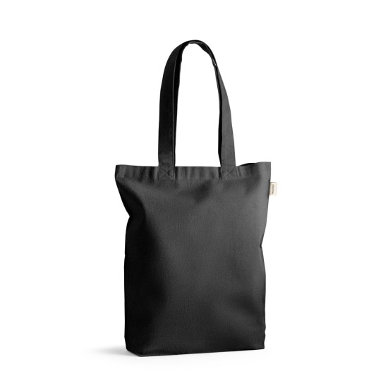 Sacola Algodão e Poliéster Reciclado 38x42x10cm Praga Personalizada 92371