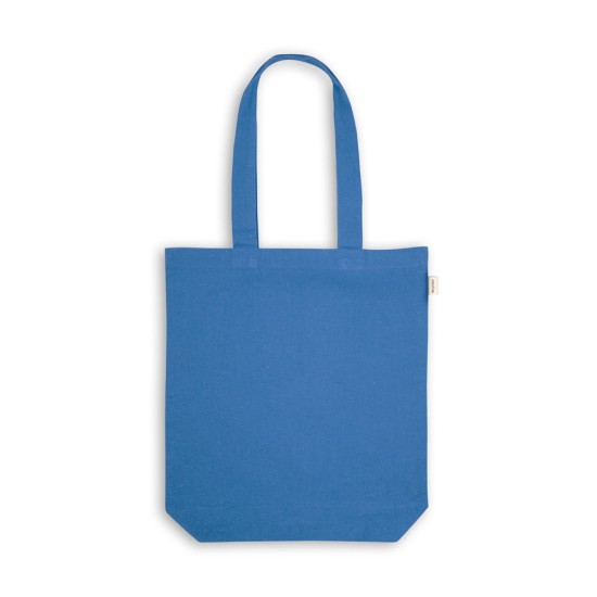 Sacola Algodão e Poliéster Reciclado 38x42x10cm Praga Personalizada 92371