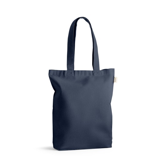 Sacola Algodão e Poliéster Reciclado 38x42x10cm Praga Personalizada 92371