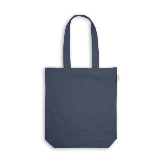 Sacola Algodão e Poliéster Reciclado 38x42x10cm Praga Personalizada 92371