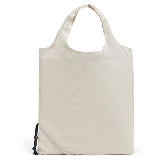 Sacola Dobrável 100% Algodão 37x40cm Orleans Promocional 92922