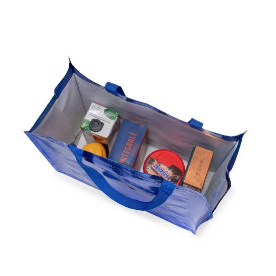 Sacola PP Metalizada 36x43x18cm Personalizada 09244