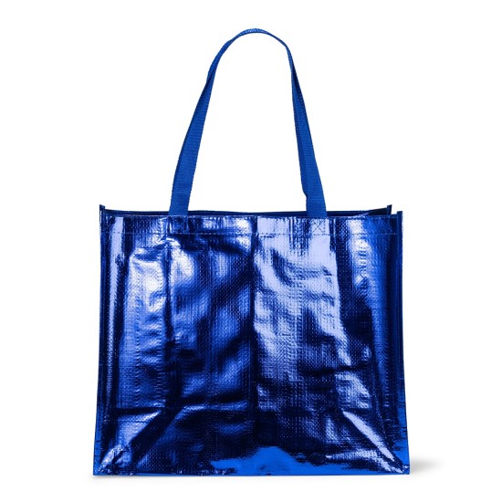 Sacola PP Metalizada 36x43x18cm Personalizada 09244
