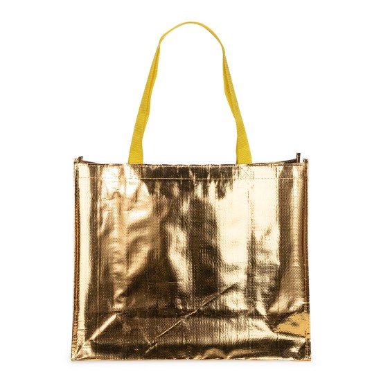 Sacola PP Metalizada 36x43x18cm Personalizada 09244