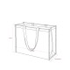 Sacola PP Metalizada 36x43x18cm Personalizada 09244